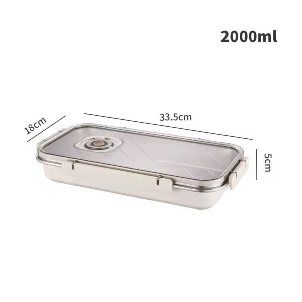 MTM PORTE MANGER EN INOX 2L 33.5X18X5CM – Image 2