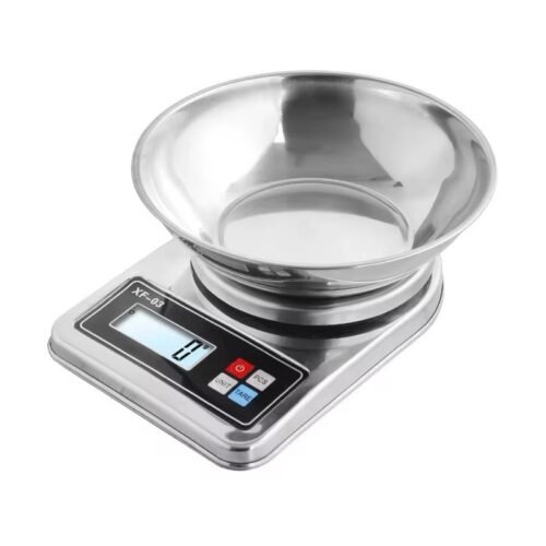 XF03 BALANCE DE CUISINE AVEC RECIPIENT EN INOX