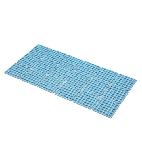 TAPIS ANTI DERAPANT A VENTOUSES 80X40CM BLEU