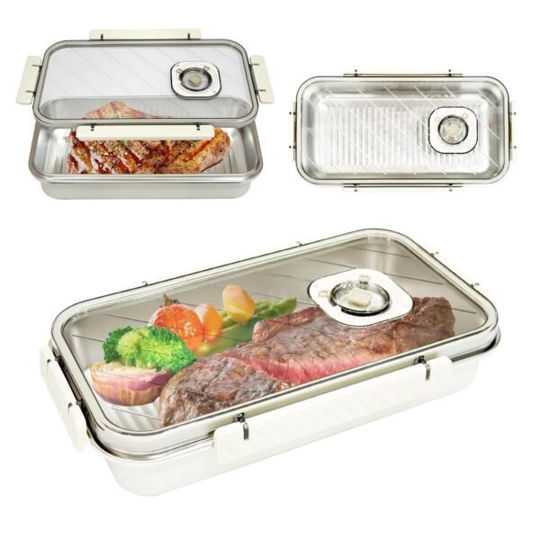 MTM PORTE MANGER EN INOX 2L 33.5X18X5CM