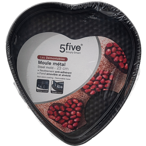 5FIVE MOULE DEMONTABLE FORME COEUR 23CM 111481A