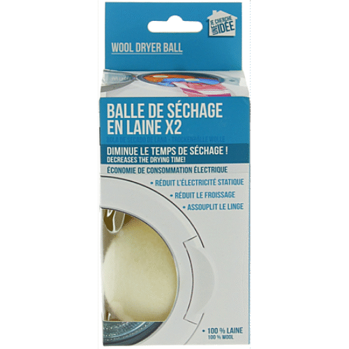 JCUI BALLE DE SECHAGE EN LAINE X2 ME2530