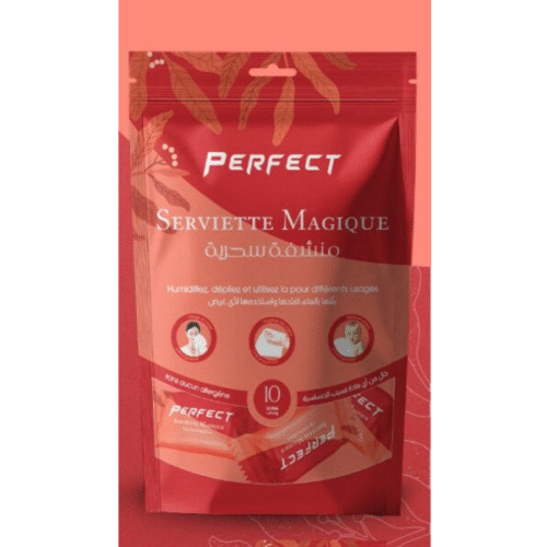 PERFECT SERVIETTE MAGIQUE 24X26CM X10