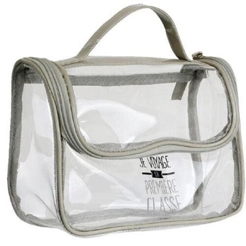 JET LAG VANITY DE VOYAGE 22X10X18CM VO1146 TAUPE