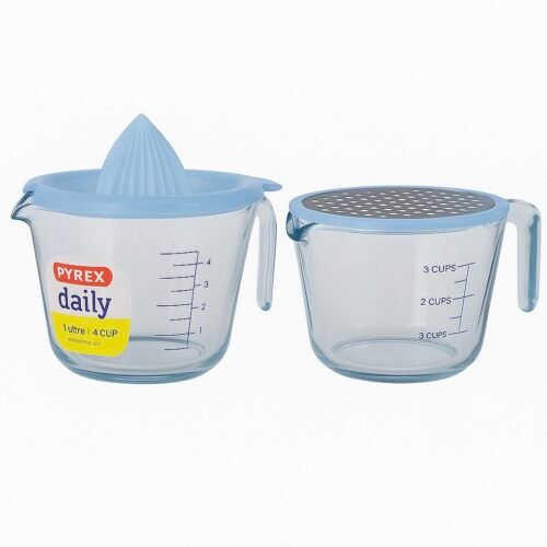 PYREX BROC A MESUER 1L + 2 ACCESSOIRES