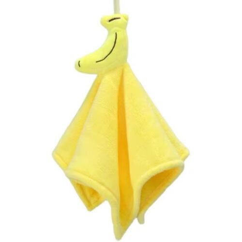 TORCHON DE CUISINE JAUNE BANANE