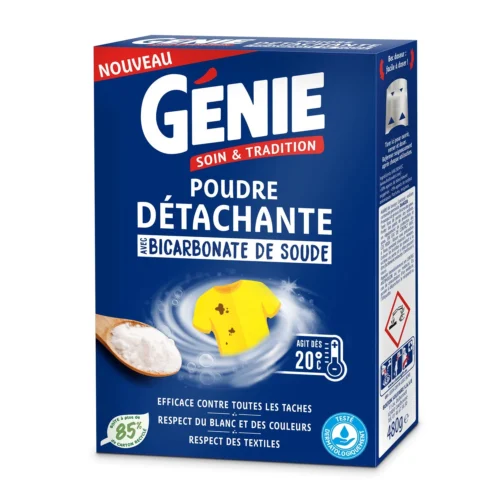 GENIE POUDRE DETACHANTE AU BICARBONATE 480GR