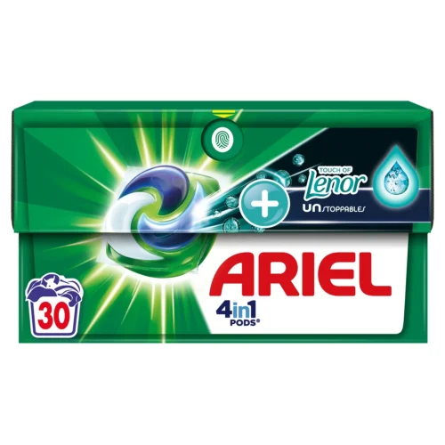 ARIEL PODS LESSIVE 30 LENOR TOUCH