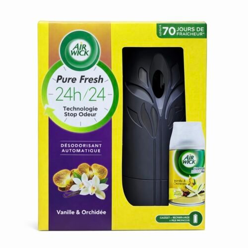 AIR WICK FRESH MATIC + RECHARGE VANILLE & ORCHIDEE