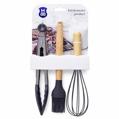 MBB SET DE FOUET+PINCEAU+PINCE 2511 GRIS