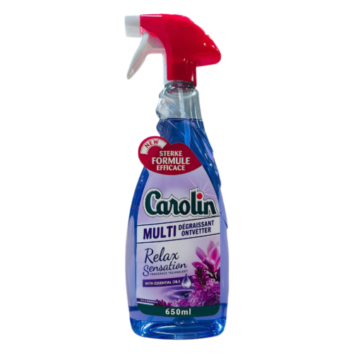 CAROLIN PISTOLET 650ML DEGRAISSANT RELAX SENSATION