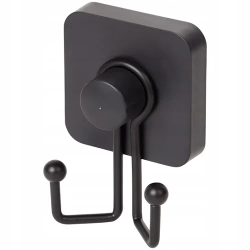 CROCHET A VENTOUSE 2 TETES NOIR 3012448