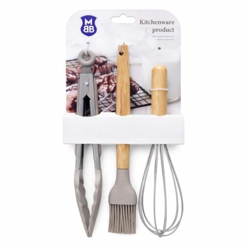 MBB SET DE FOUET+PINCEAU+PINCE 2511 BEIGE