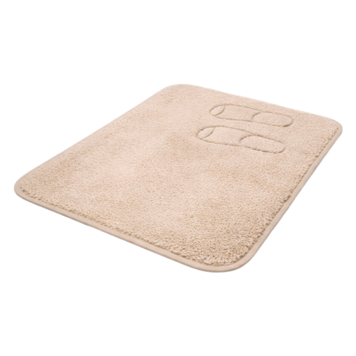 BND TAPIS DE SALLE DE BAIN 80X50CM 35494-35 BEIGE