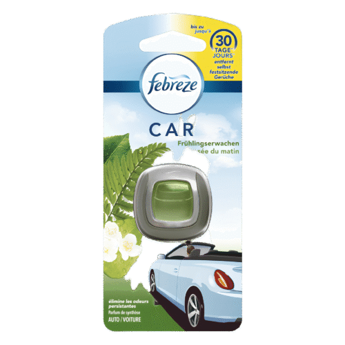 FEBREZE DESODORISANT AUTO 2M ROSE DU MATIN