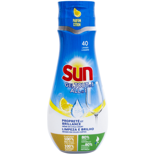 SUN GEL LAVE VAISSELLE 700ML / 40D CITRON