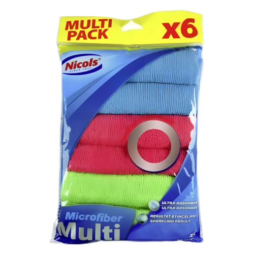 NICOLS CHIFFON MICROFIBRE 32X32CM X6