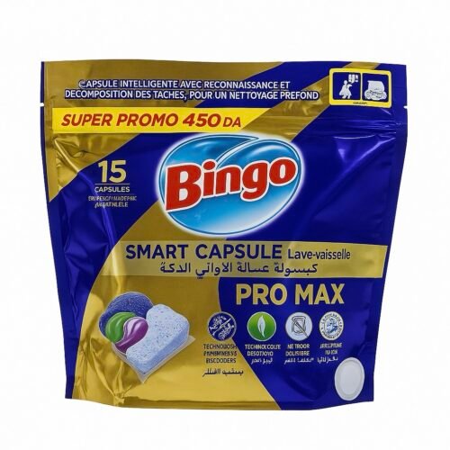 BINGO PROMAX 15 PASTILLES LAVE VAISSELLES