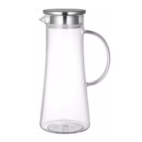 DELIGLASS CARAFE COUVERT INOX 1.3L GPH27
