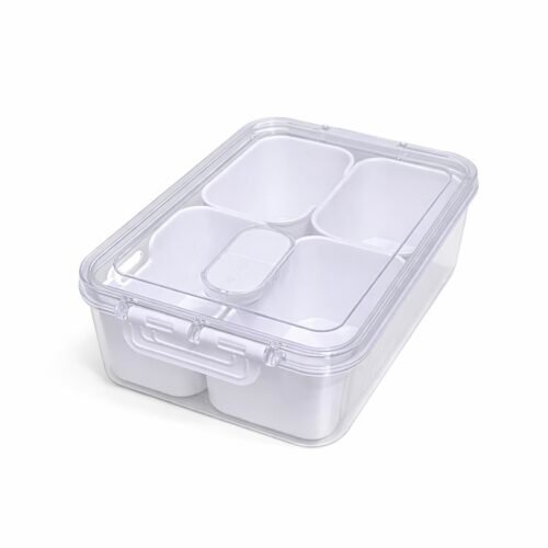 BOITE NOUR MINI PM 04 COMPARTIMENTS 22.5X15.5X9CM