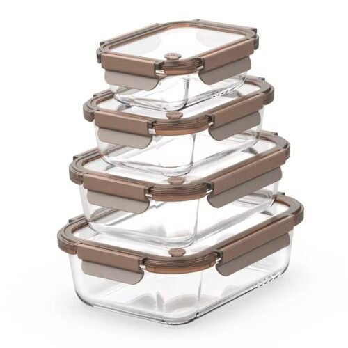 OLALA SET DE 4 PORTE MANGER RECTANGULAIRE 1206-2