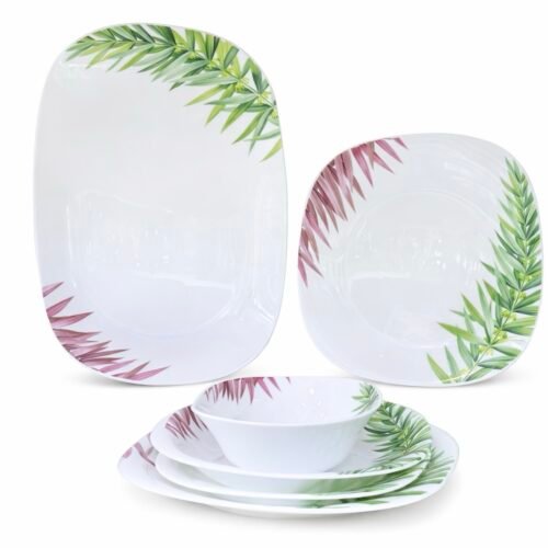 BLUE KITCHEN SERVICE A TABLE 25PCS 25-07