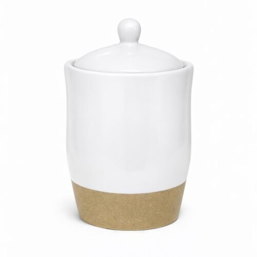 AC BOCAL EN CERAMIQUE BLANC 22X13CM SJU-WH64