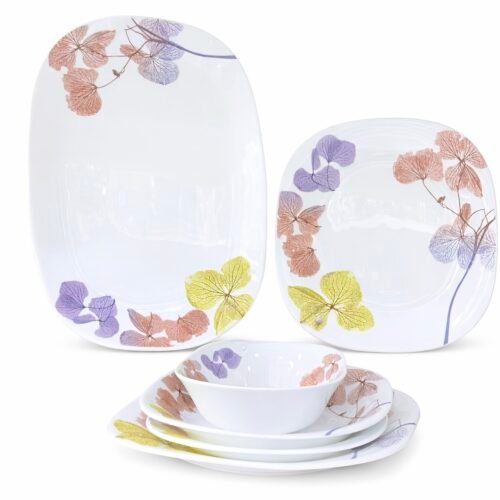 BLUE KITCHEN SERVICE A TABLE 25PCS 25-03