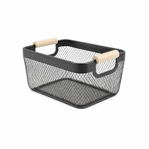 EOTIA PANIER RECTANGULAIRE NOIR 23.5X17X10CM 441834