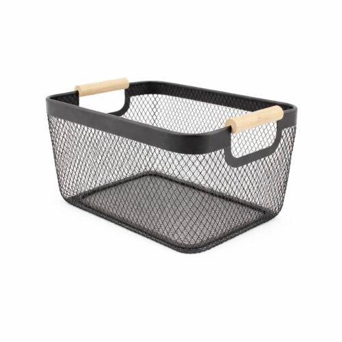 EOTIA PANIER RECTANGULAIRE NOIR 35X22X16CM 441858