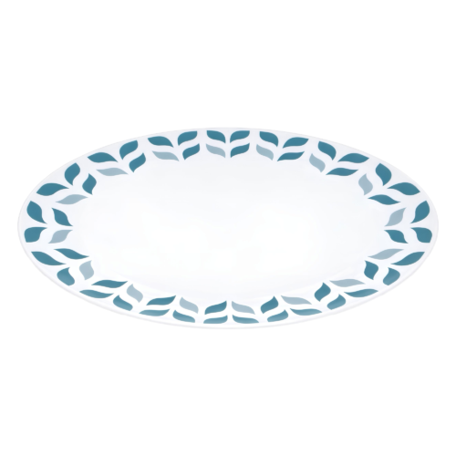 MAHBOUBA ASSIETTE OVALE EN OPAL 00047