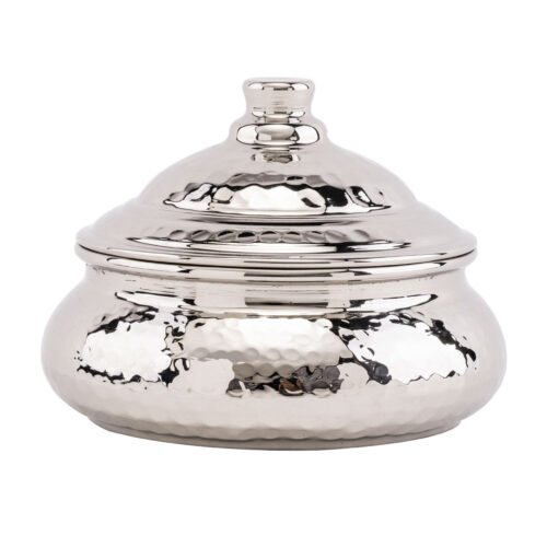 GOY BONBONNIERE EN CUIVRE GM 22X15CM BLANC