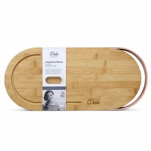 OLALA PLANCHE A DECOUPER OVALE 46X20CM 1204-3