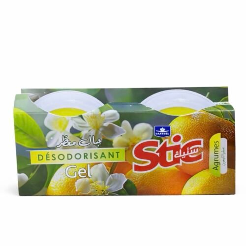 STIC GEL DESODORISANT MULTI-USAGE 2X AGRUMES
