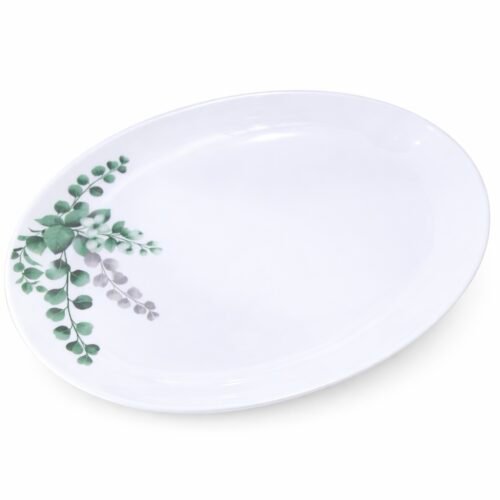 MAHBOUBA ASSIETTE OVALE EN OPAL 00146