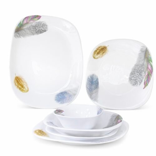 BLUE KITCHEN SERVICE A TABLE 25PCS 25-010