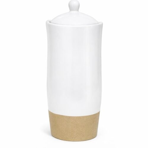 AC BOCAL EN CERAMIQUE 31X12CM BLANC SJU-WH79