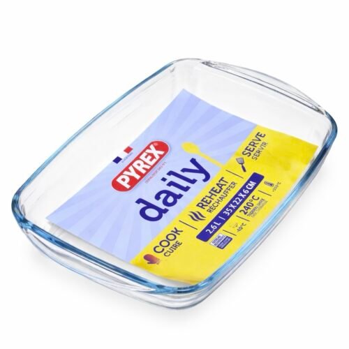 PYREX PLAT A FOUR RECTANGULAIRE 35X22X6CM