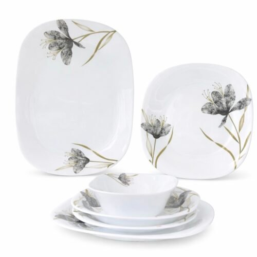 BLUE KITCHEN SERVICE A TABLE 25PCS 25-02