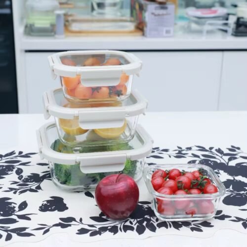 OLALA SET DE 3 PORTE MANGER CARRE 1206-4