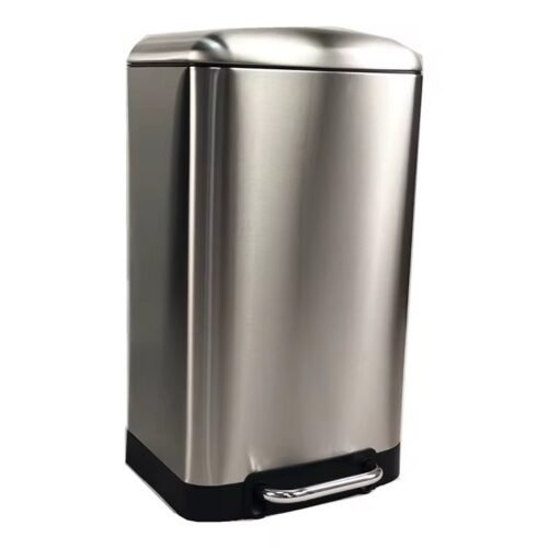 PINPIN POUBELLE EN INOX CARRE 30L 1210-3