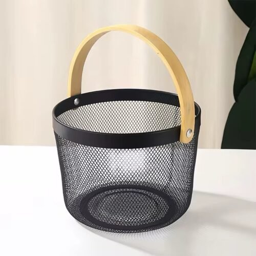 EOTIA PANIER ROND NOIR 25X18CM YD441227