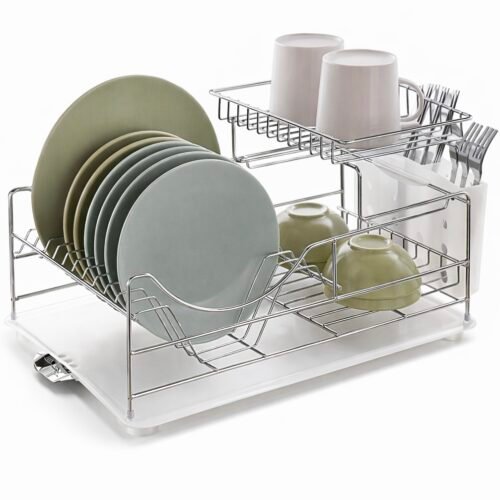 YM EGOUTTOIR EN CHROME 49X30X26CM 62146