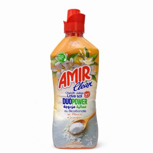 AMIR DUOPOWER LAVE SOL 1L BICARBONATE & FLEUR D’ORANGER