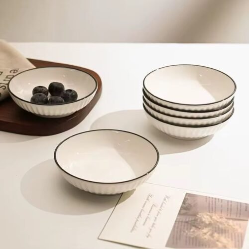 TABARI ASSIETTE CREUSE EN CERAMIQUE 18CM XS-1328