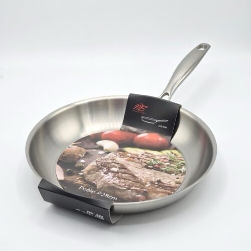 MS POELE EN INOX 28CM