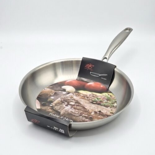 MS POELE EN INOX 24CM