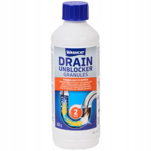 WASHCAT DEBOUCHEUR EN GRANULES 450GR