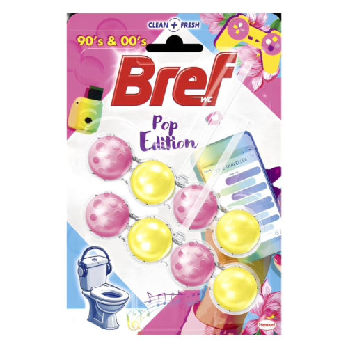 BREF BLOC WC 2X50GR POP EDITION