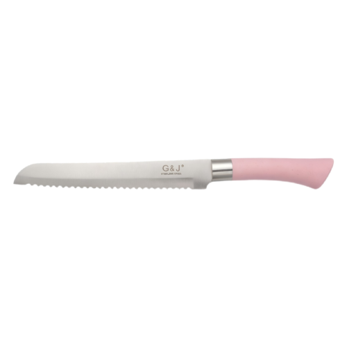 G&J COUTEAU A PAIN 20CM ROSE 2058-14